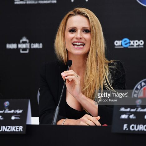 Michelle Hunziker presenta il concerto "Bocelli and ...